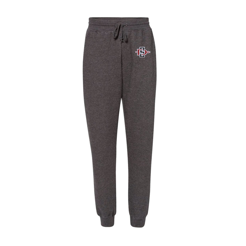 Fleece Joggers Women's - Charcoal - San Diego State