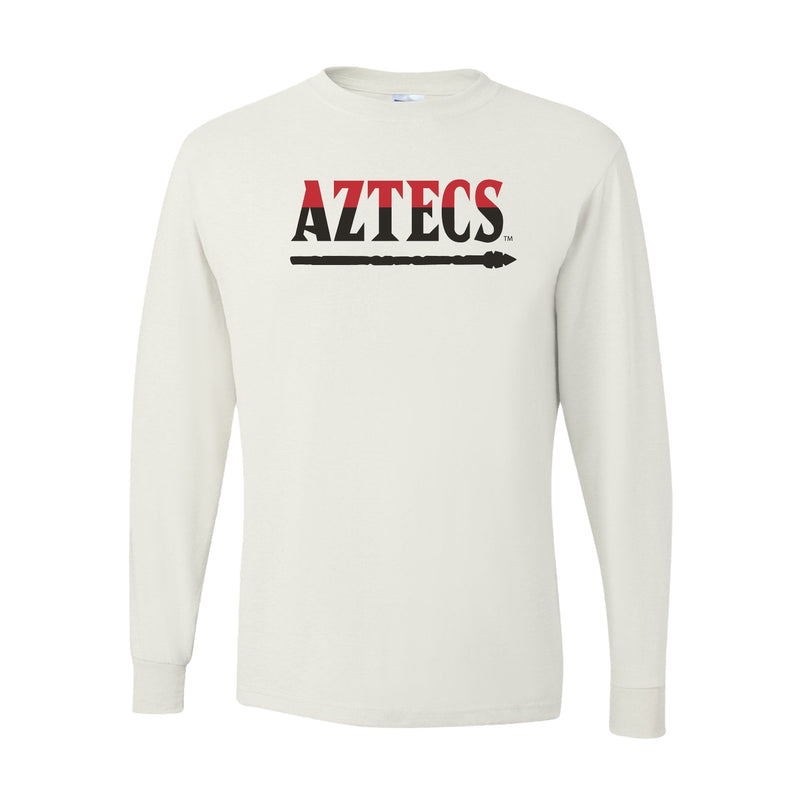 Dri-Power Long Sleeve T-Shirt - White - San Diego State