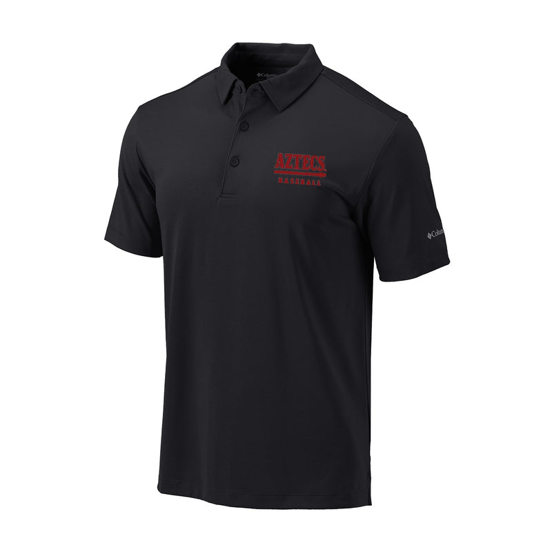 Men's Omni-Wick Drive Polo - Black - San Diego State BASEBALL