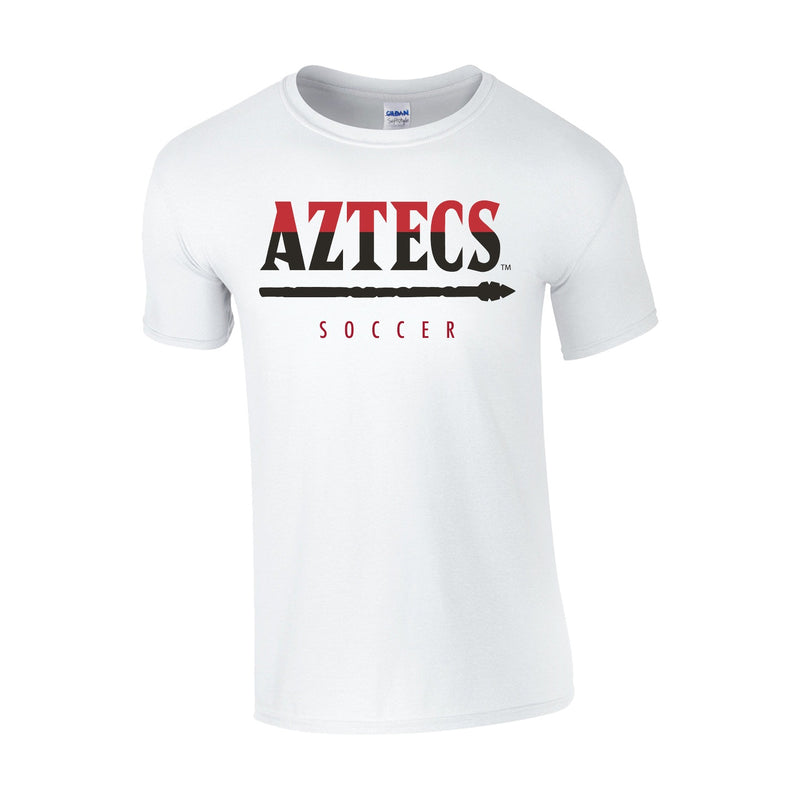 Classic T-Shirt - White - San Diego State MEN'S SOCCER