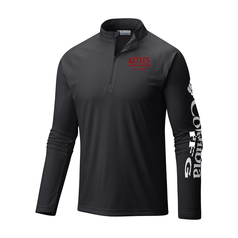 Men's Terminal Tackle 1/4 Zip - Black - San Diego State WOMEN'S SOCCER