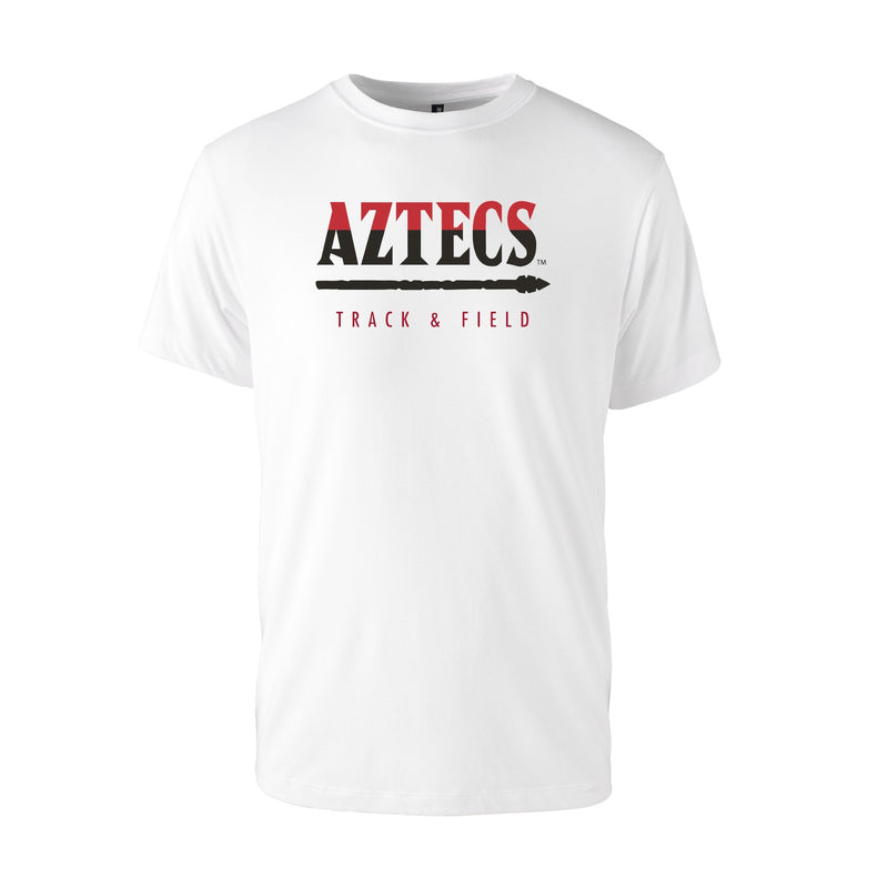 Triblend T-Shirt - White - San Diego State TRACK & FIELD