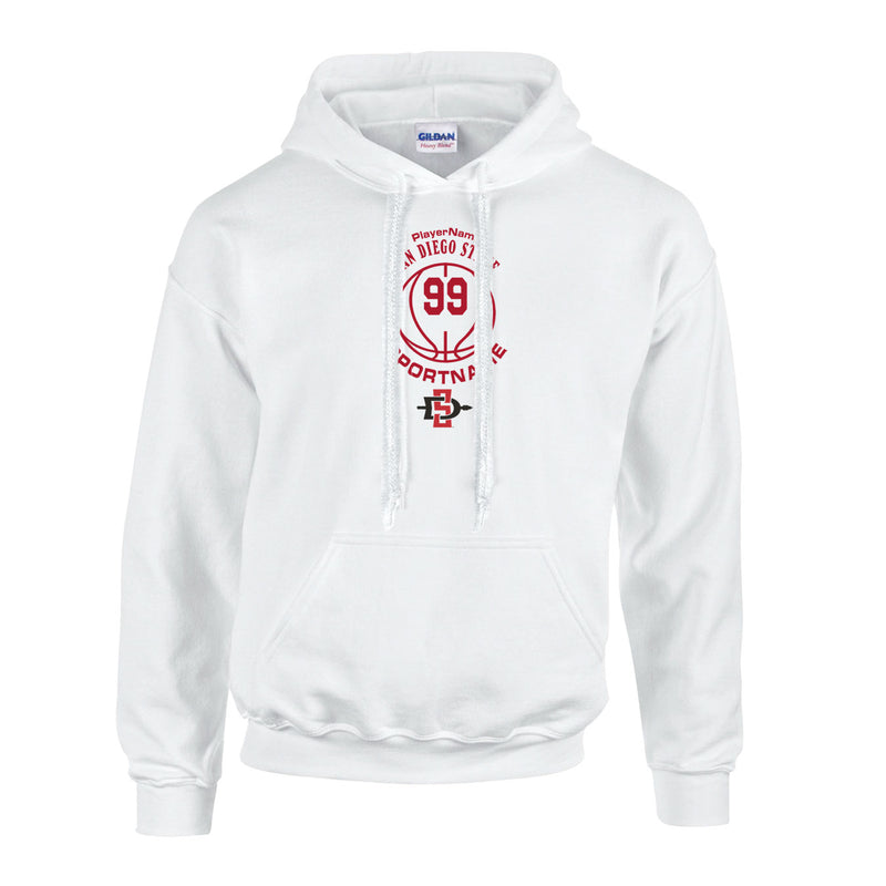 Fleece Hoodie - White - Sport Circle