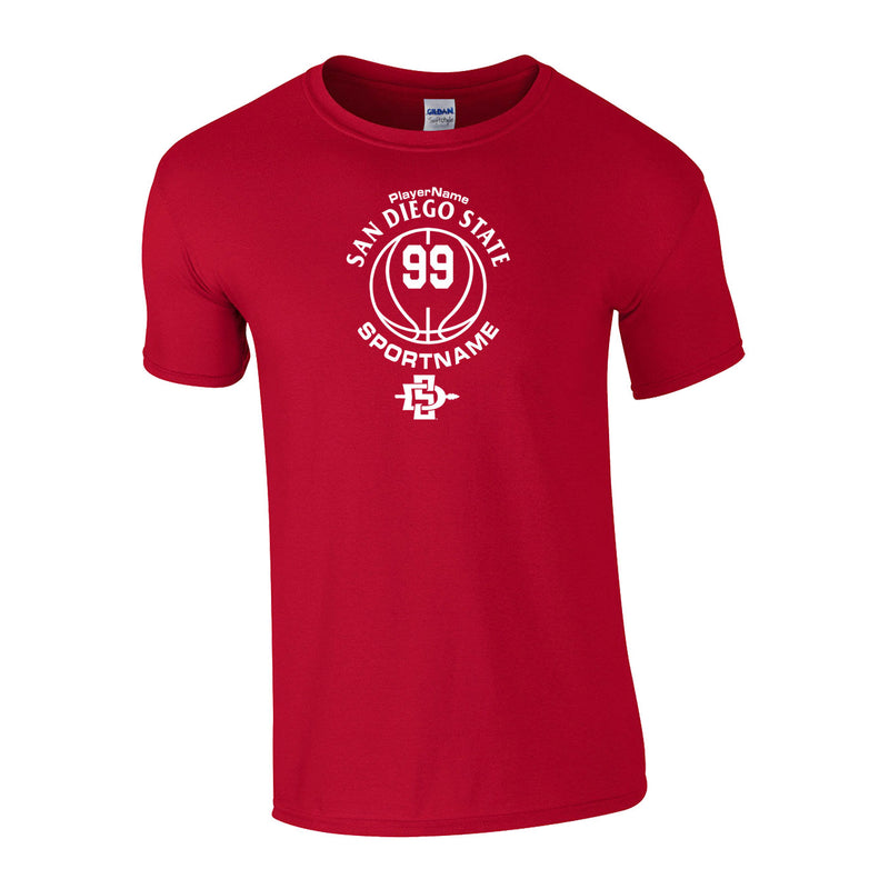 Men's Classic T-Shirt - Cherry Red - Sport Circle