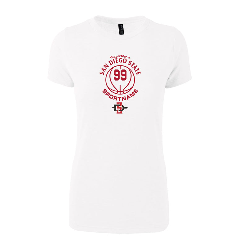 Women's Triblend T-Shirt - White - Sport Circle