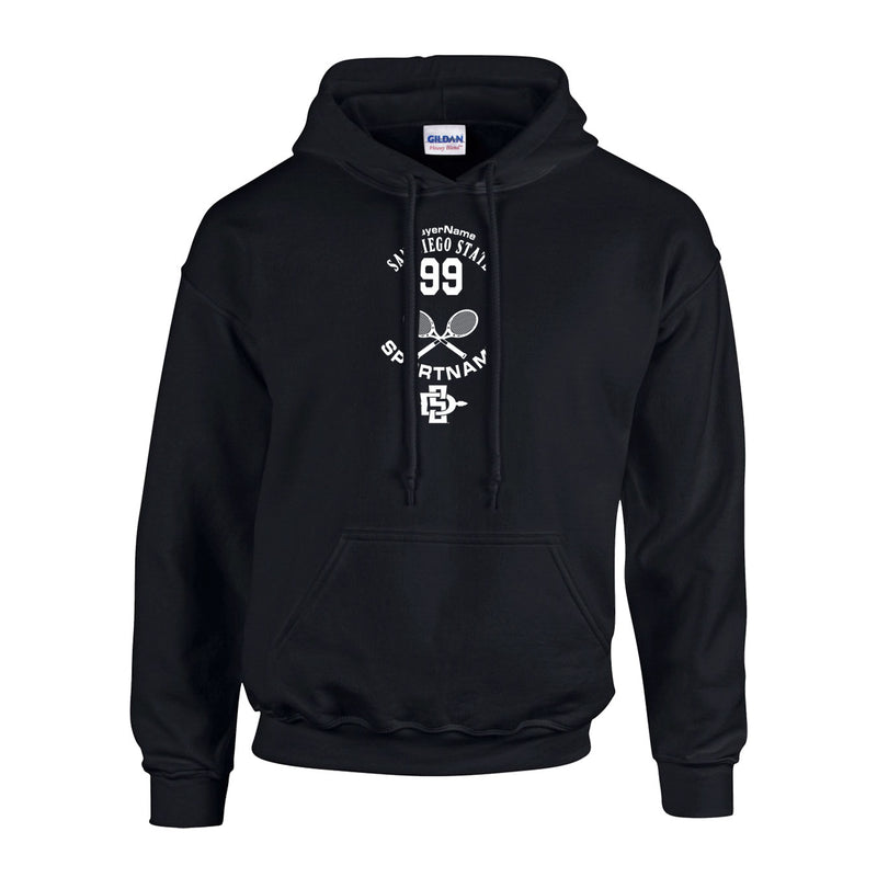 Fleece Hoodie - Black - Sport Circle