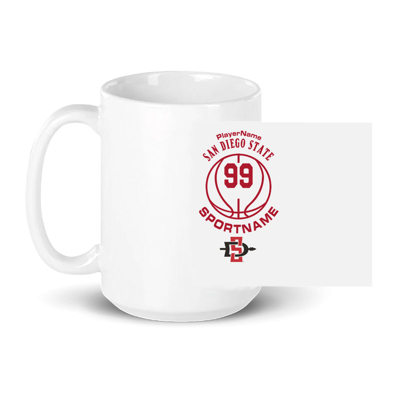 15oz Coffee Mug - White - Sport Circle