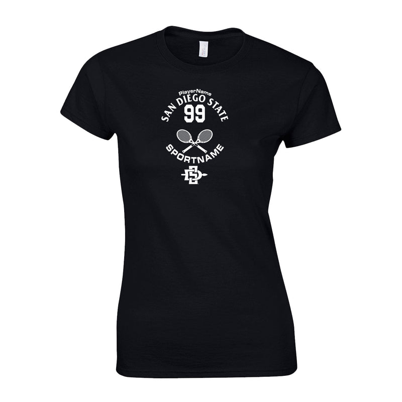 Women's Classic T-Shirt - Black - Sport Circle