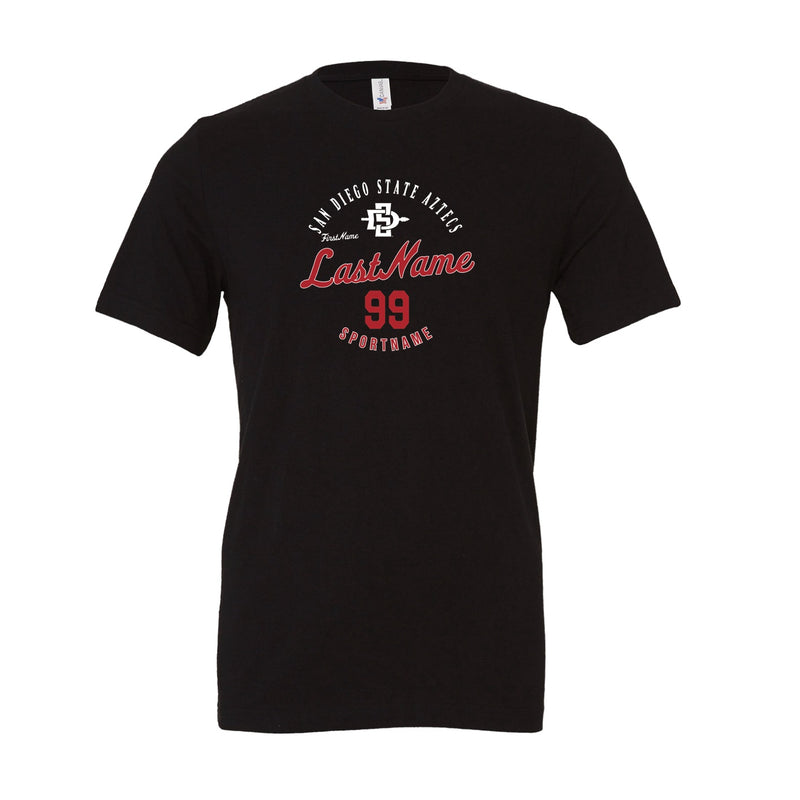 Men's Premium T-Shirt - Black - Script Player