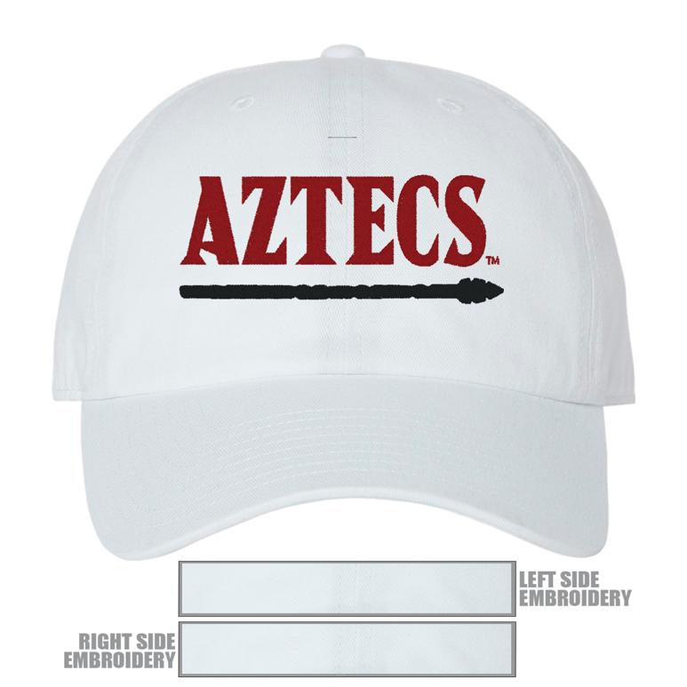 47 Brand Clean Up Cap - White - Hat Embroidery