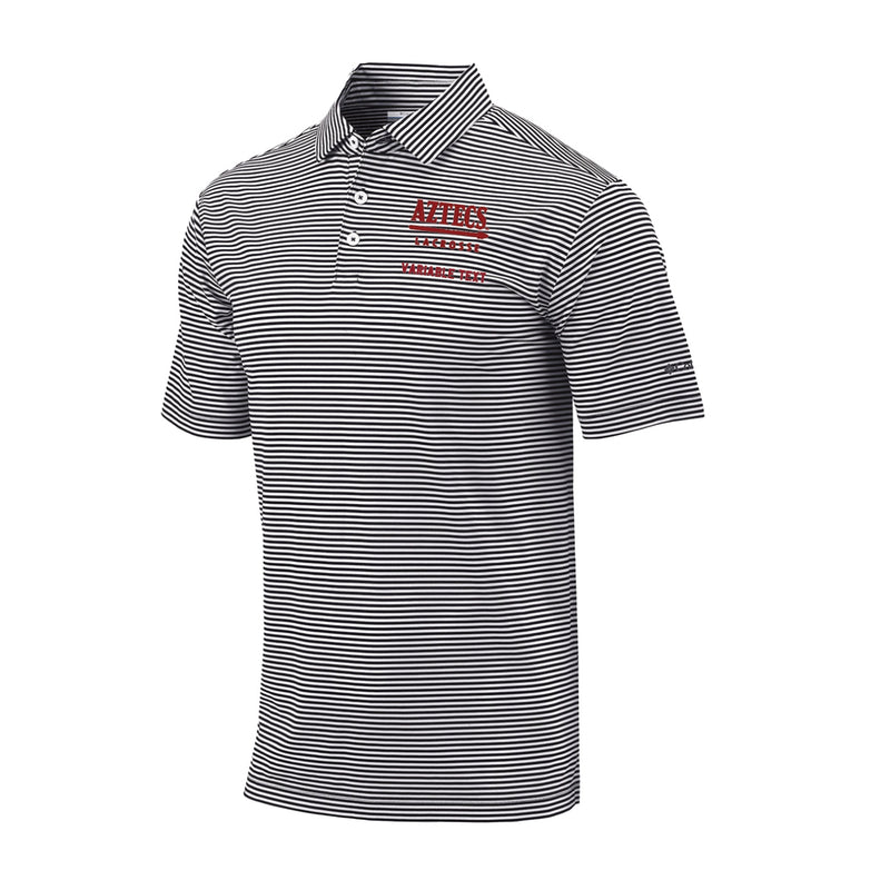 Men's Omni-Wick Club Invite Polo - Black - Embroidery Text Drop