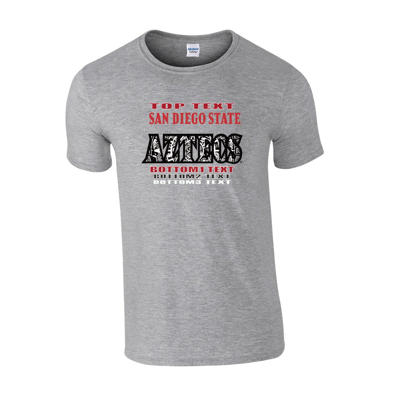 Youth Classic T-Shirt - Sport Grey - Logo Text Drop