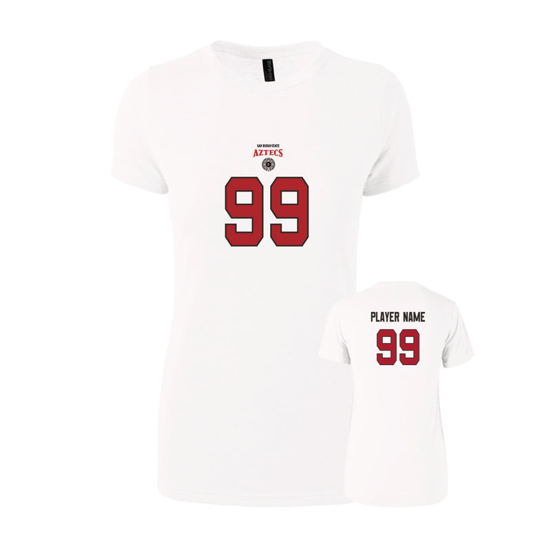 Women's Triblend T-Shirt - White - Shirsey