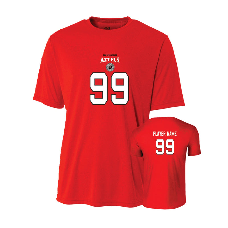 Men's Performance T-Shirt - Scarlet - Shirsey