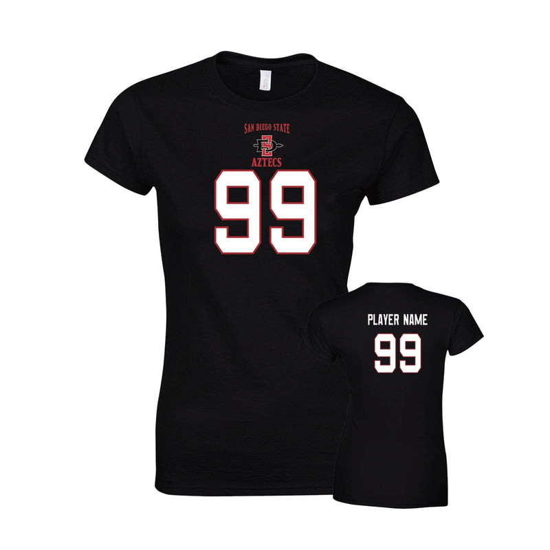 Women's Semi-Fitted Classic T-Shirt  - Black - Shirsey